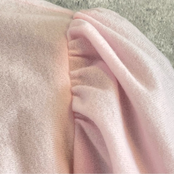 Vintage Pink Open House Coat 3 Pearl Button Closure - Picture 10 of 11